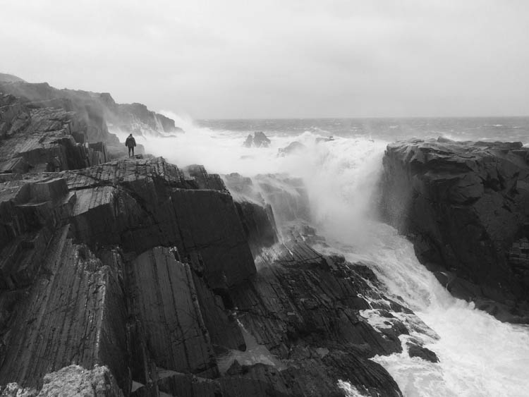 In August I stayed with friends for a magical week on the coast of Donegal - at its most spectacular with storm powered waves pounding the craggy coast. I then cycled the 164 miles across northern Ireland to Belfast. It took three days and rained most of the way but more than made up for by the wonderful countryside and warm welcome of the people along the way.