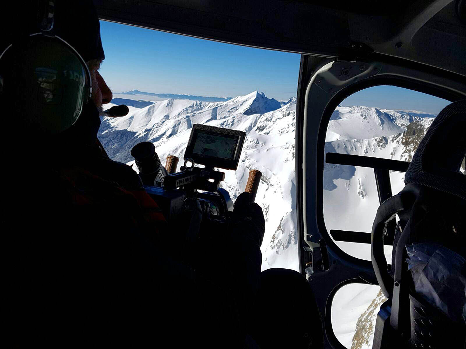 Mid-February and a short shoot to take advantage of a recent dump of snow to film winter in the Carpathian Mountains. Photo by Tom Barton Humphries.