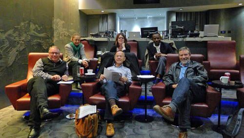 I was honored to be asked to Chair the jury for the <a href="http://wildscreenfestival.org.">Wildscreen </a> 2012 Film Festival and I spent from 9-15th October enjoying the company of five esteemed colleagues. Clockwise from me, they are Masuru Ikeo (Executive Producer, NHK, Japan), Steve Jones (Film Producer, USA), Annette Scheurich (CEO, Marco Polo Film, Germany), Perrine Poubeau (Commissioning Editor, France TV) and Tommy Garnett (Director of Programmes, Environmental Foundation for Africa). The Festival itself ran from 15-19th October and was a great success.